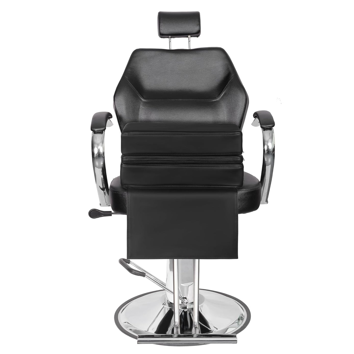 HOMBYS Adjustable Salon Booster Seat for Kids Leather Children Cushion for Barber Chair, Cushion for Styling Chair, Different Heights are Adjustable to fit Children from 3-10 Years Old, 14.5"x11"