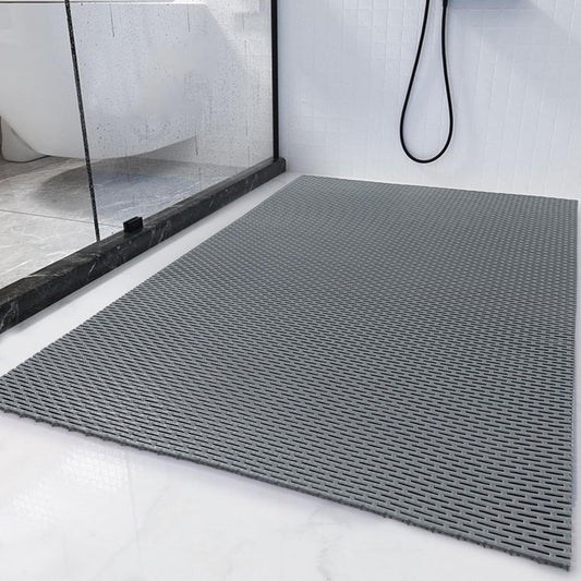 HOMBYS Extra Large Shower Mat for Shower Stall Tub, Non Slip Bath Mat Bathroom Accessories, PVC Mats for Shower and Bathroom, Quick Drying
