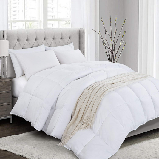 HOMBYS Oversized King Down Alternative Fluffy Comforter