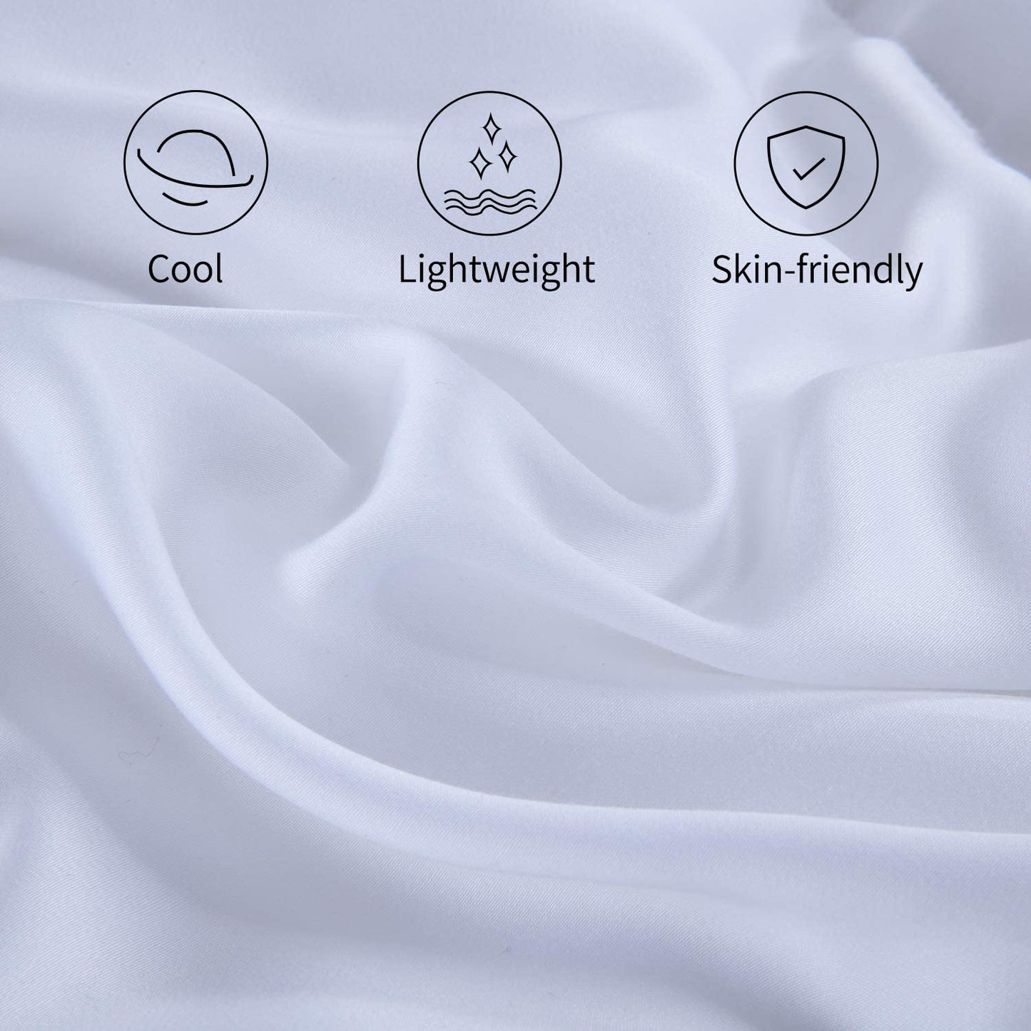 HOMBYS Lightweight Cooling Eucalyptus, Viscose Made from Bamboo Fill Tencel Comforter, 100% Lyocell Shell, Silky Summer Comforter Duvet Insert ,for Night Sweats Hot Sleepers