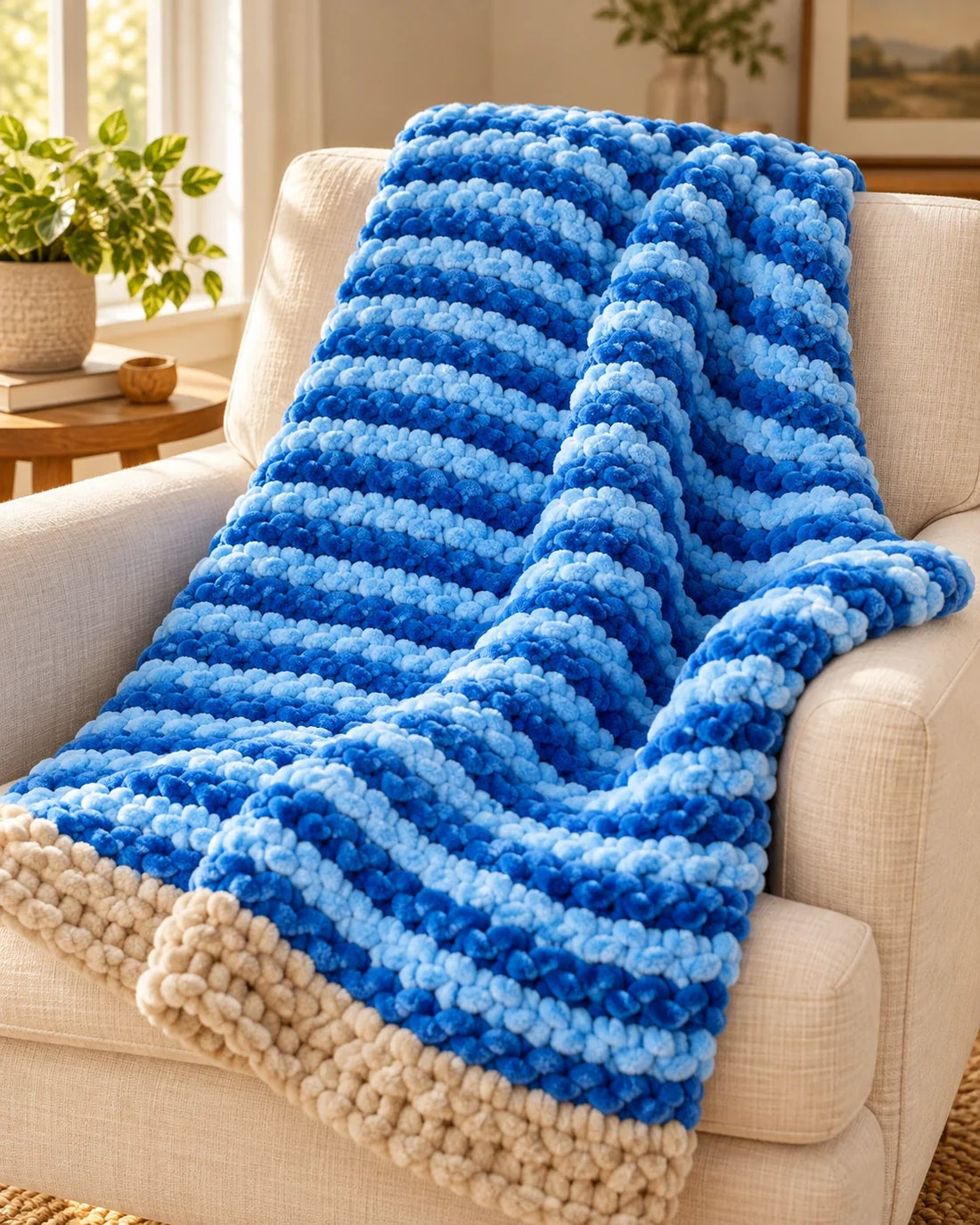 Beach Waves Birthday Blanket by thecozypurpleturtle