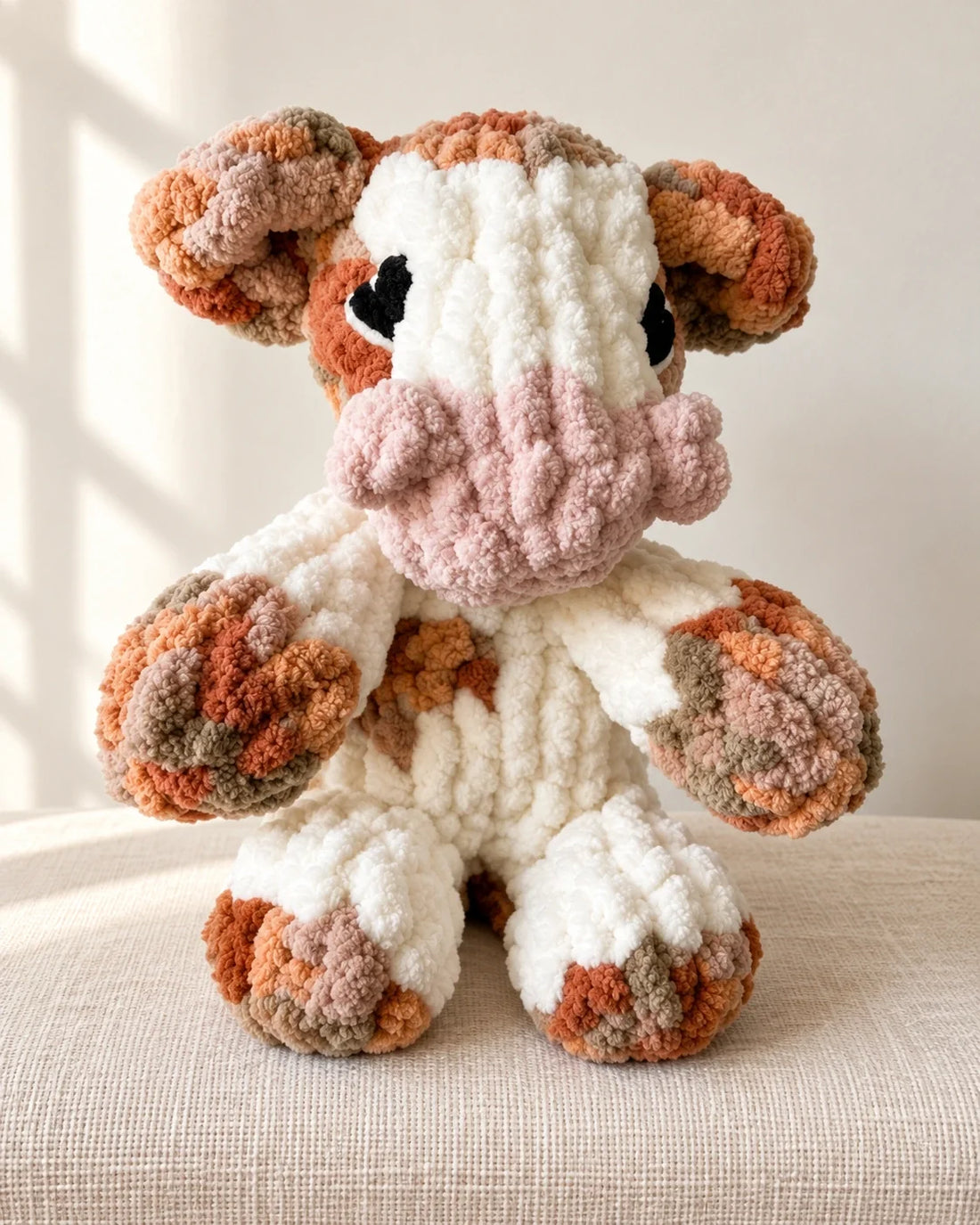Pumpkin Spice Clara Cow by maplebeehandmade