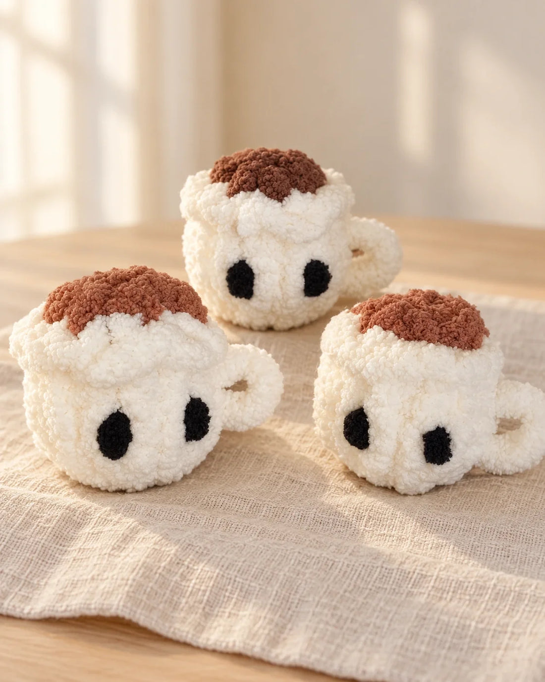 Mini Coffee Cup Friends by snuggle.me.knits