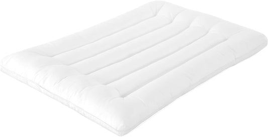 HOMBYS Ultra Thin Flat Pillow for Sleeping, 2.5 inch Thick High Support Stomach Sleeping Pillow, Slim Bed Pillow, Thin Pillow for Back Sleeper-Standard Size 18x26, Machine Washable