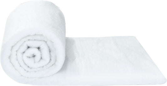 HOMBYS 200 GSM Upholstery Batting Medium Thick, Quilt Batting by The Roll, Dacron Upholstery for Keeping Your Cushion Fluffy