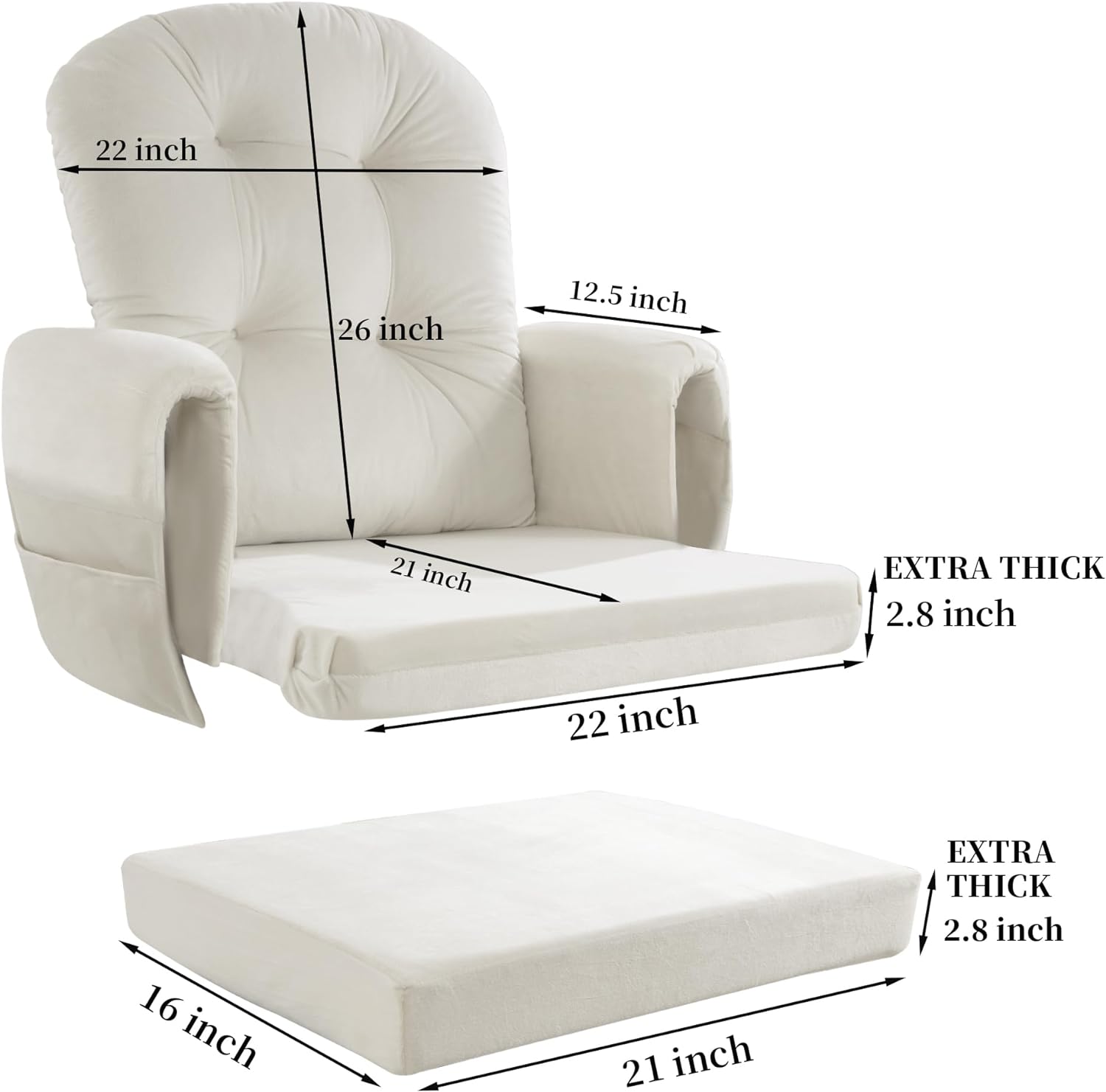 Glider Chair Cushions Shermag Replacement Parts Shermag Glider