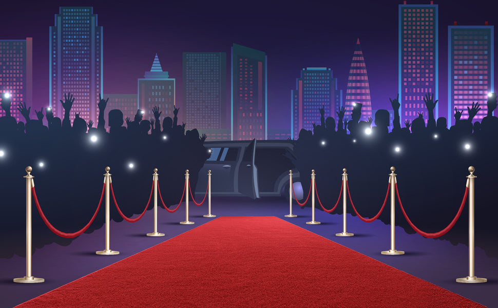 HOMBYS Extra Thick Red Carpet Runner for Events, Not Slip Red Aisle Runway Rug for Party Wedding & Special Events Decorations (Red, 3x10 ft)