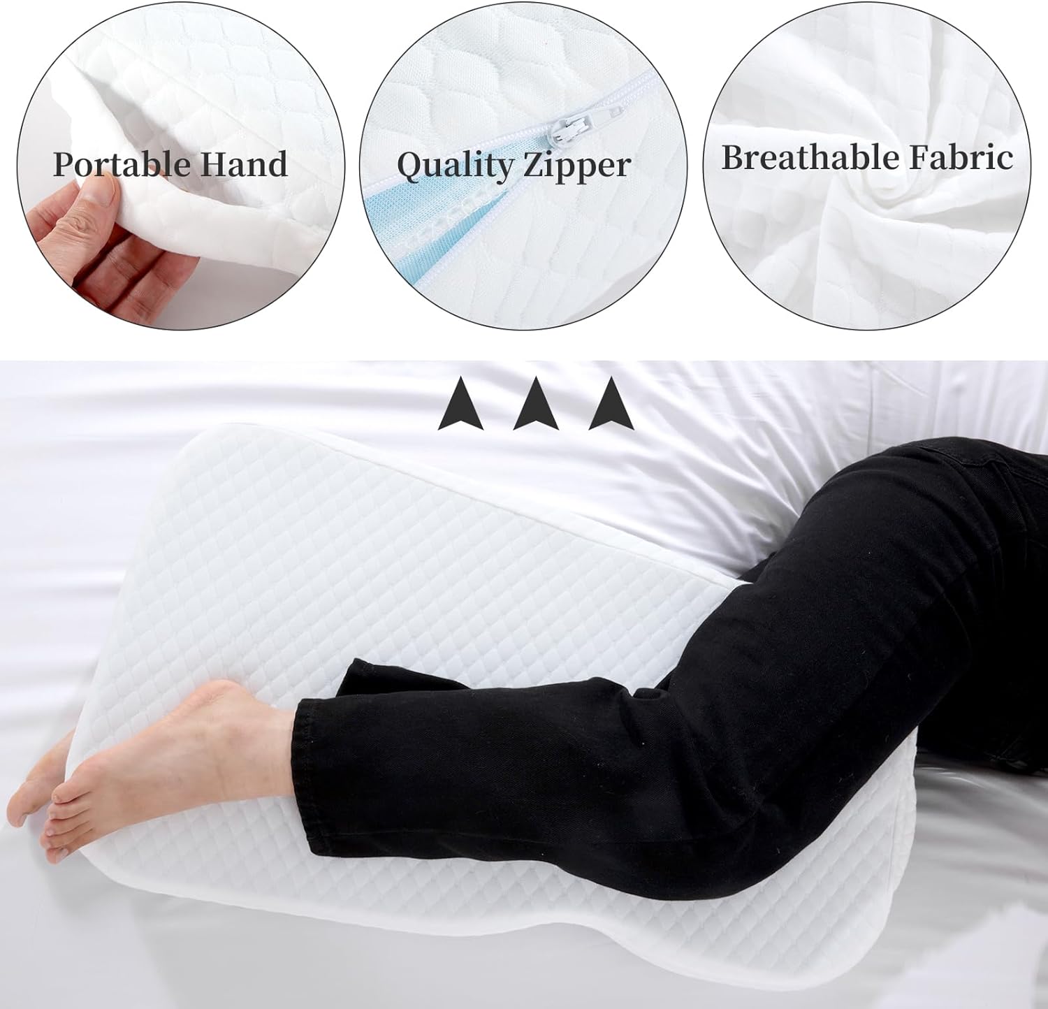 leg pillow for back sleepers