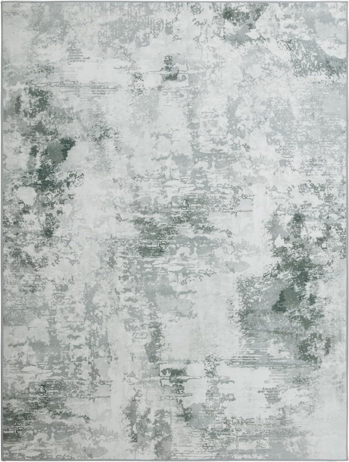 HOMBYS Modern Area Rug for Living Room Bedroom, Large Abstract Floor Carpet with Non-Slip Backing for Indoor Office Dining Room, Boho Farmhouse Home Deco, Machine Washable