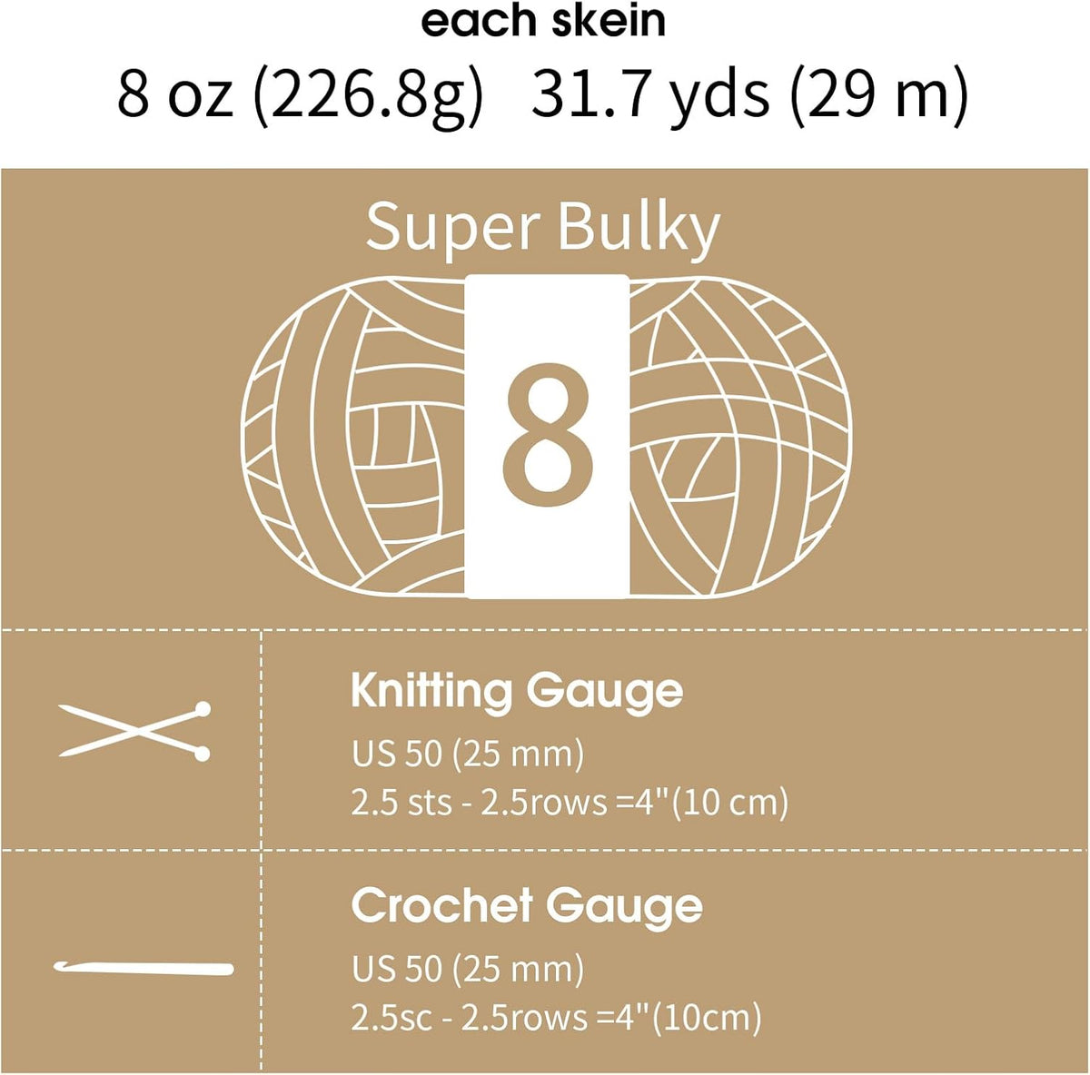 Hombys Khaki chunky chenille yarn image 8