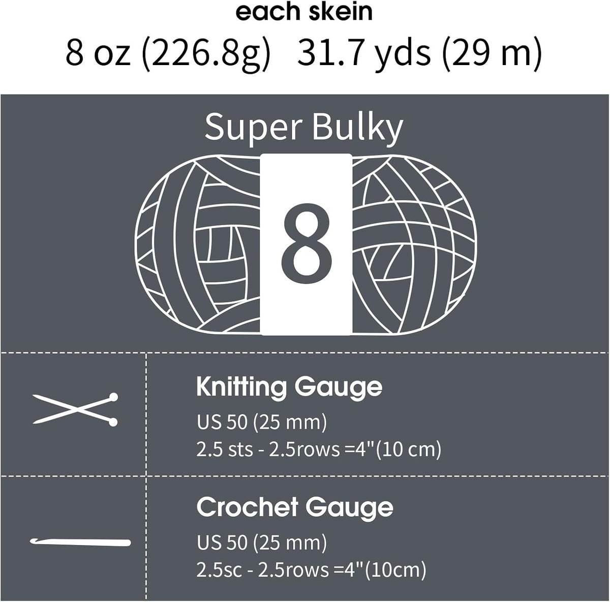Hombys Charcoal Grey chunky chenille yarn image 8