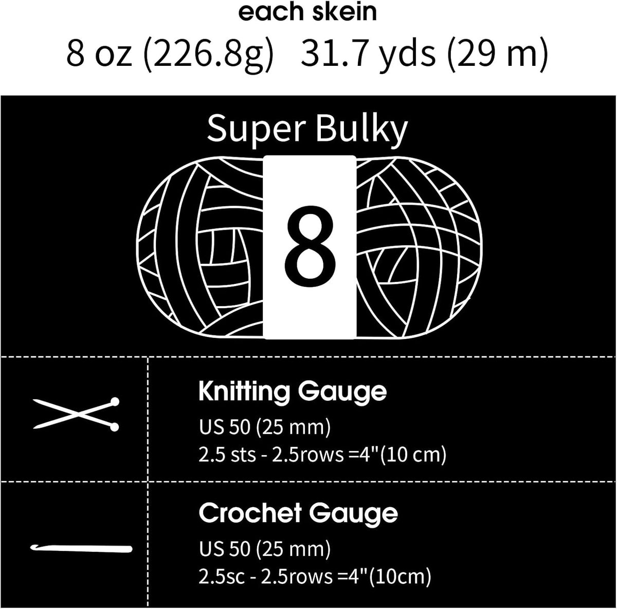 Hombys Pure White chunky chenille yarn image 5
