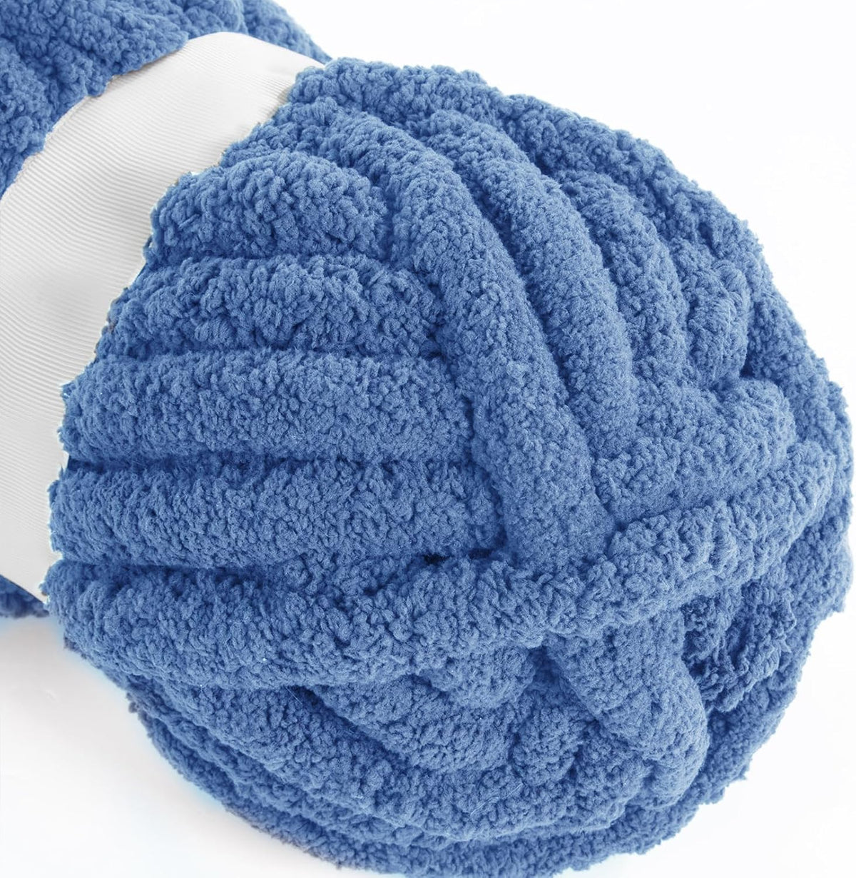 Hombys Country Blue chunky chenille yarn image 6
