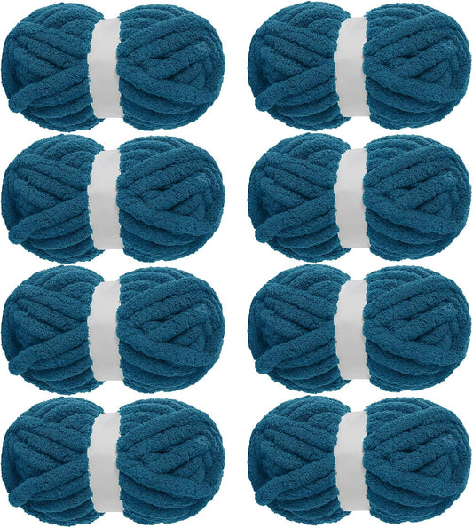 Hombys Indigo chunky chenille yarn image 1
