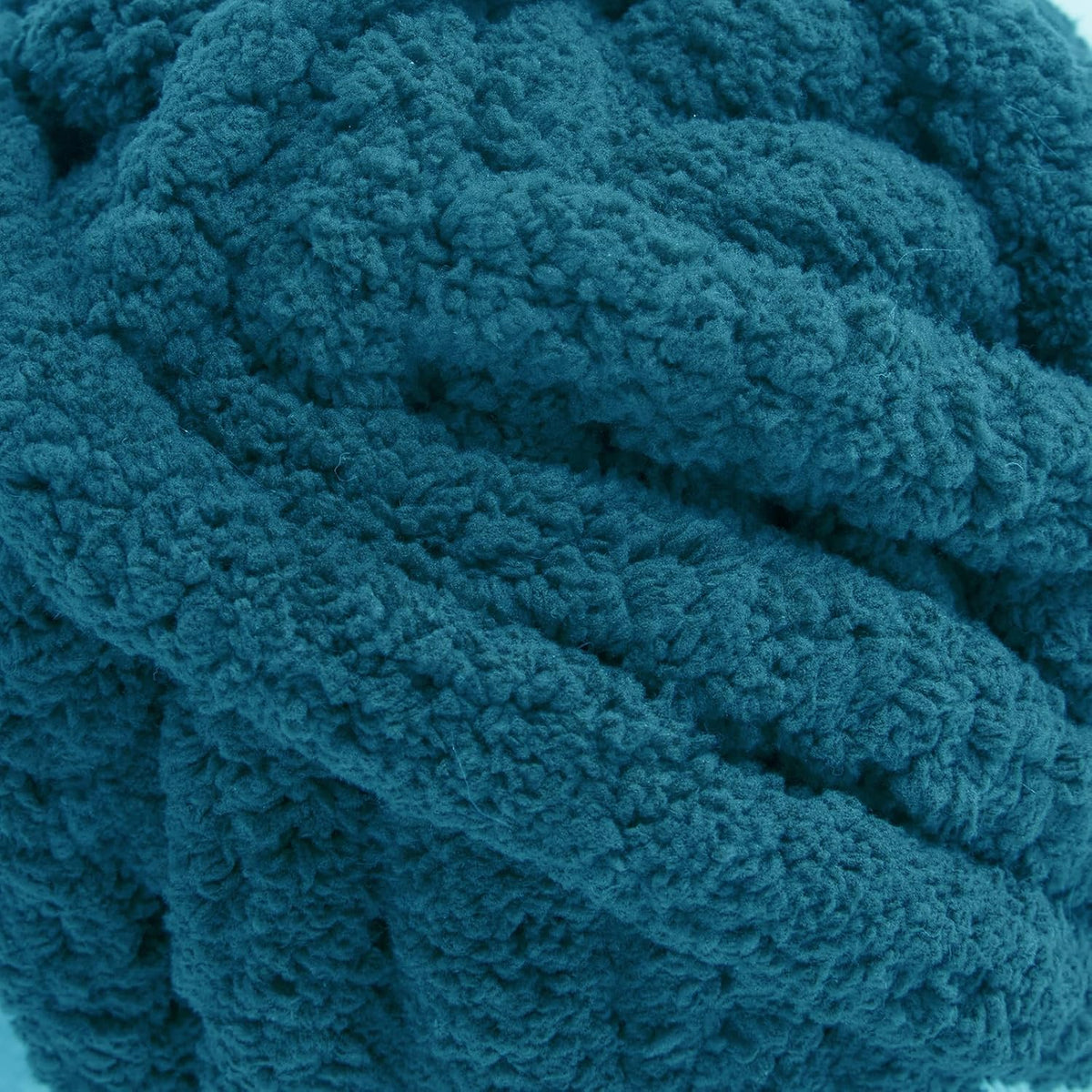 Hombys Indigo chunky chenille yarn image 7