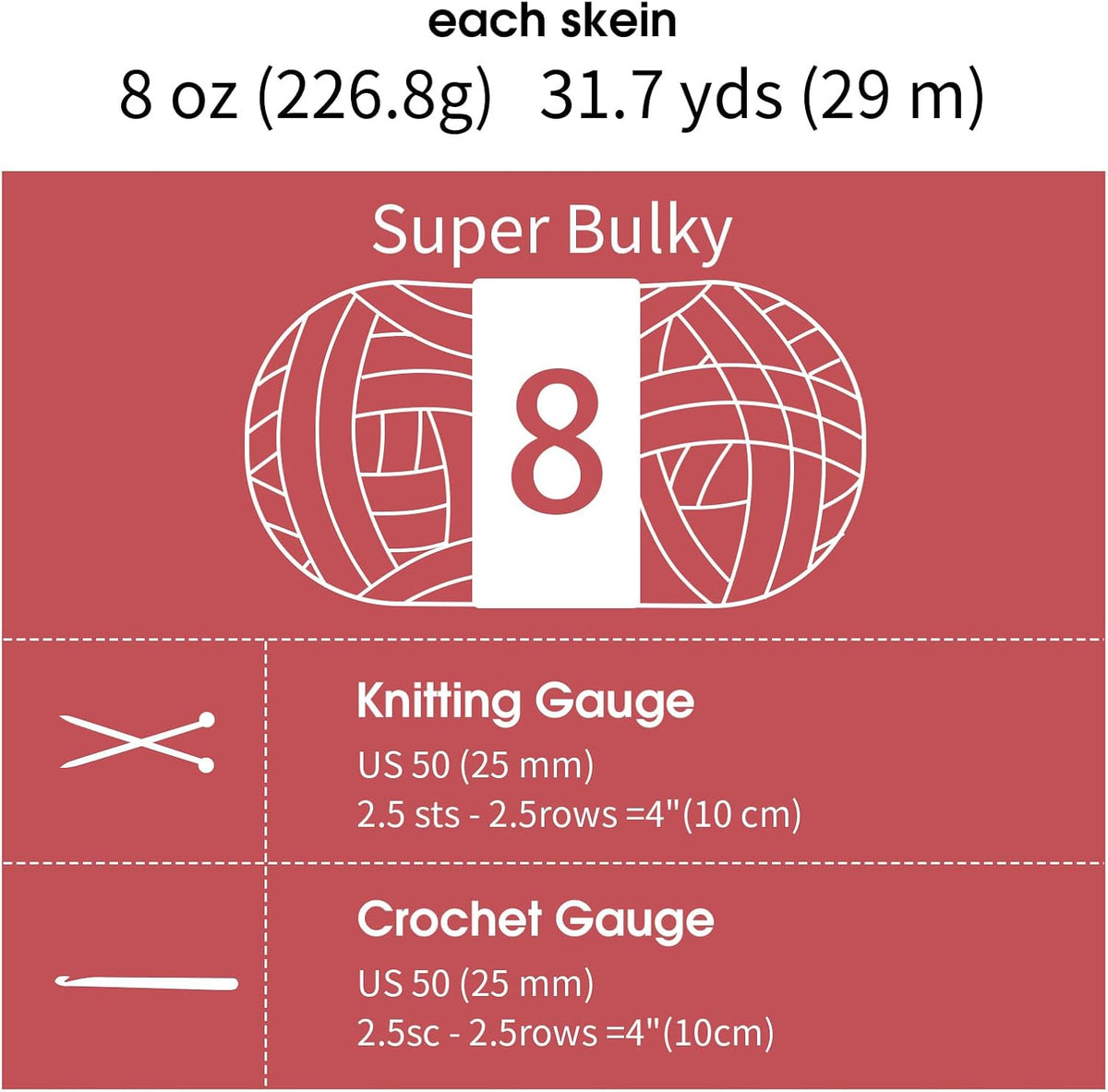 Hombys Red chunky chenille yarn image 8