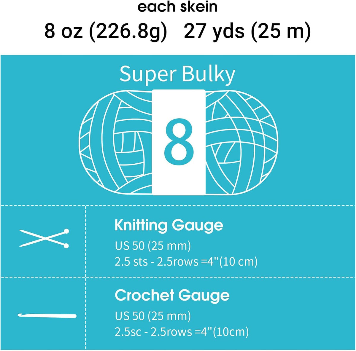 Hombys Lake Blue chunky chenille yarn image 8