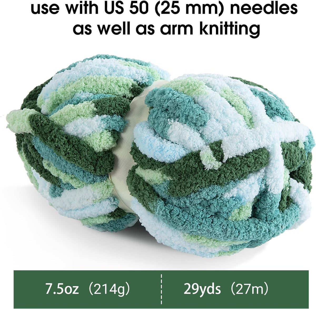 Hombys B0CJY81MX9 chunky chenille yarn - image 2