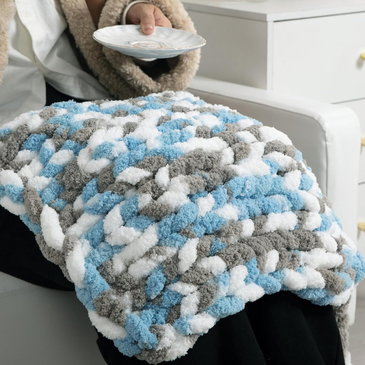 Hombys B0CJY8ZRZ3 chunky chenille yarn - image 3