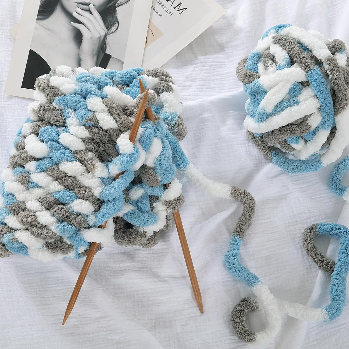 Hombys B0CJY8ZRZ3 chunky chenille yarn - image 6