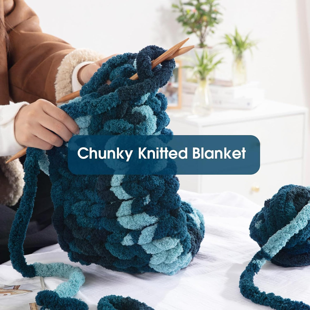Hombys B0CJY9DP7B chunky chenille yarn - image 5