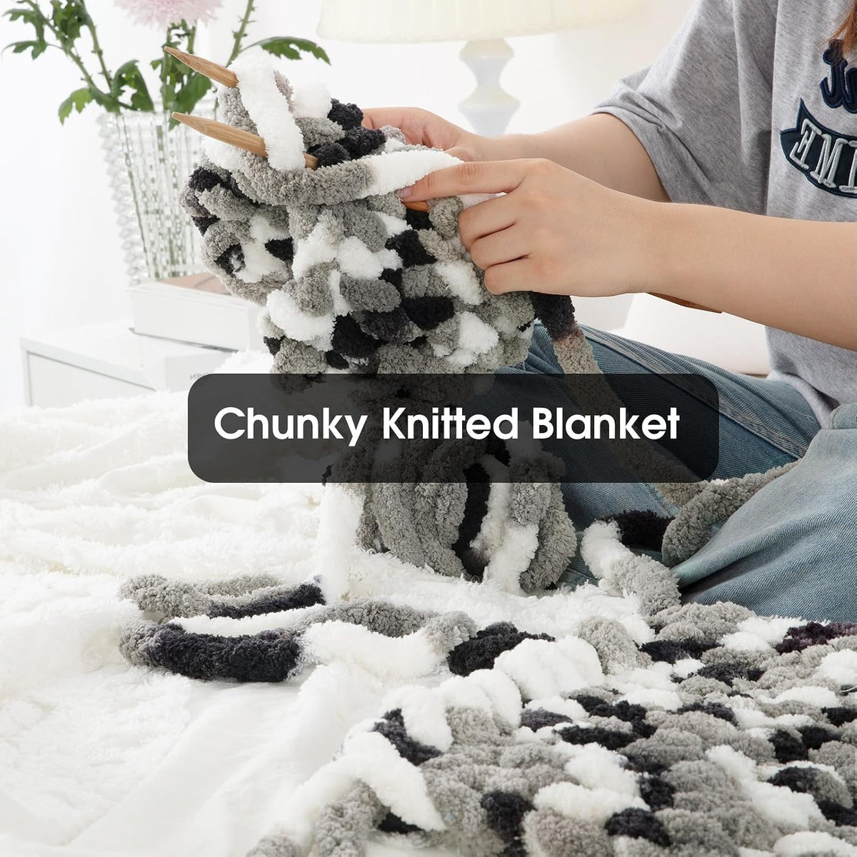 Hombys B0CJYB3281 chunky chenille yarn - image 4