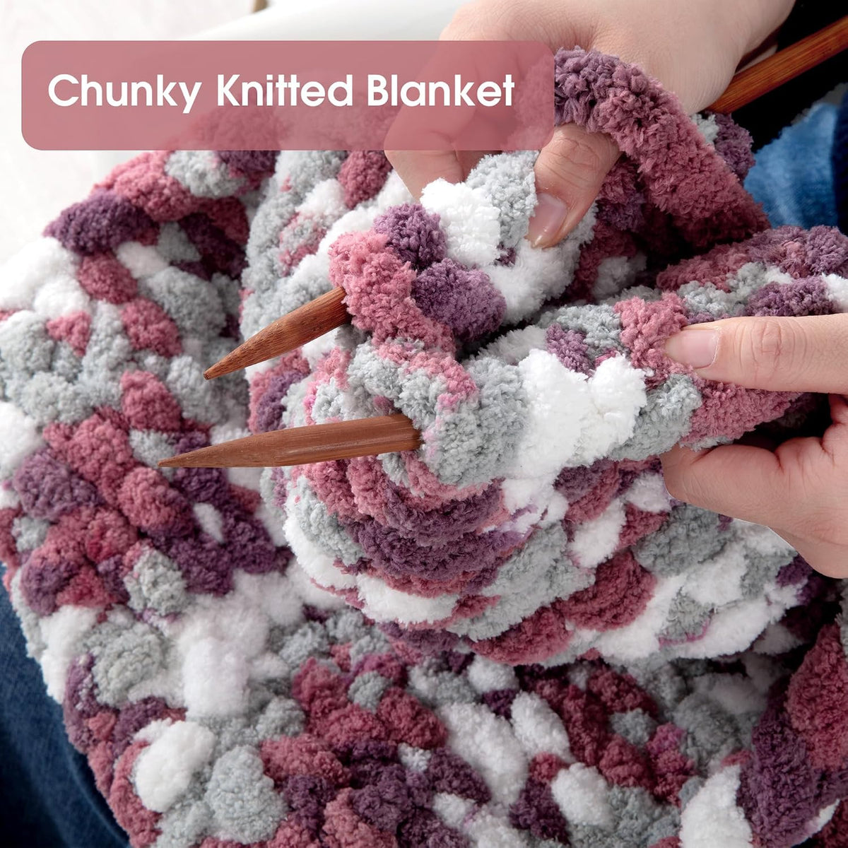 Hombys B0CP9H31ZM chunky chenille yarn - image 4
