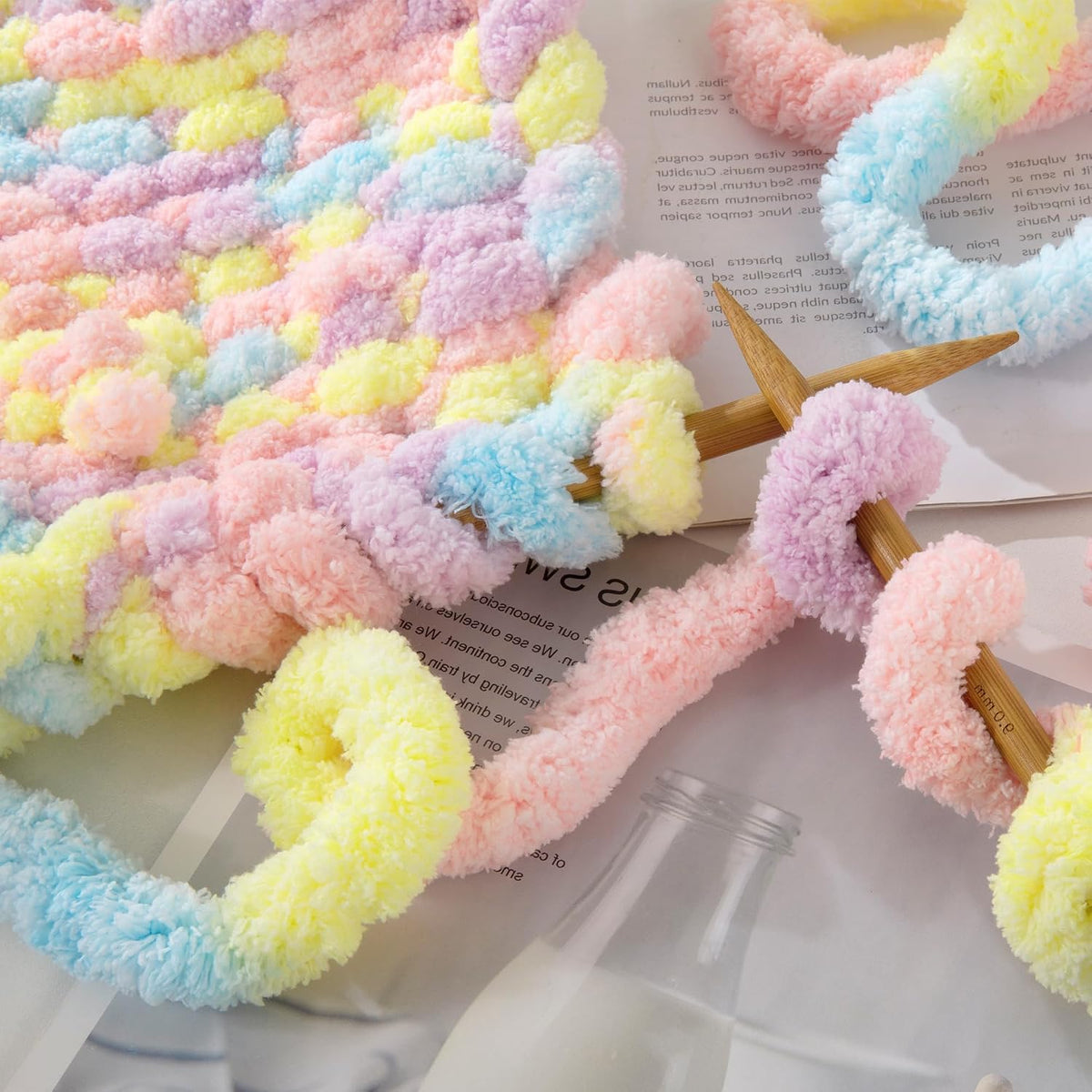 Hombys B0CP9JCBCT chunky chenille yarn - image 6