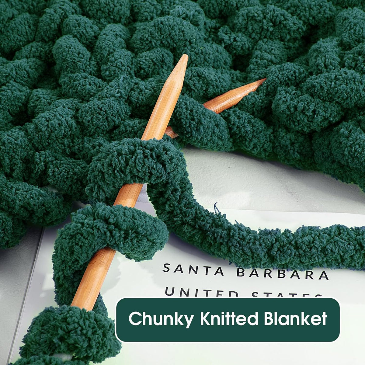 Hombys B0CPLR9GDM chunky chenille yarn - image 3