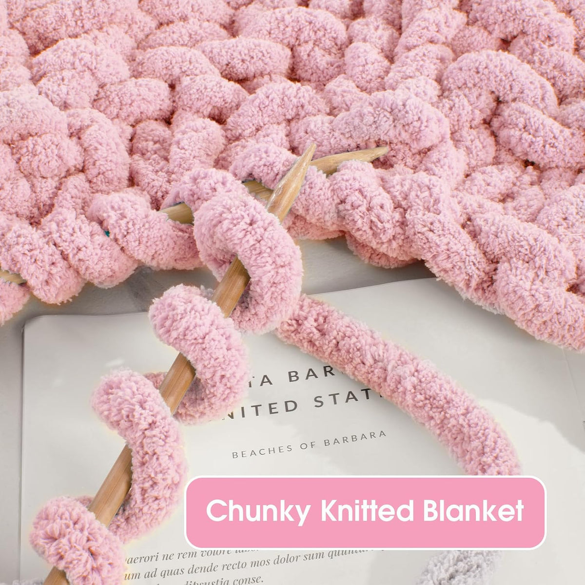 Hombys B0CPLT8RXG chunky chenille yarn - image 4