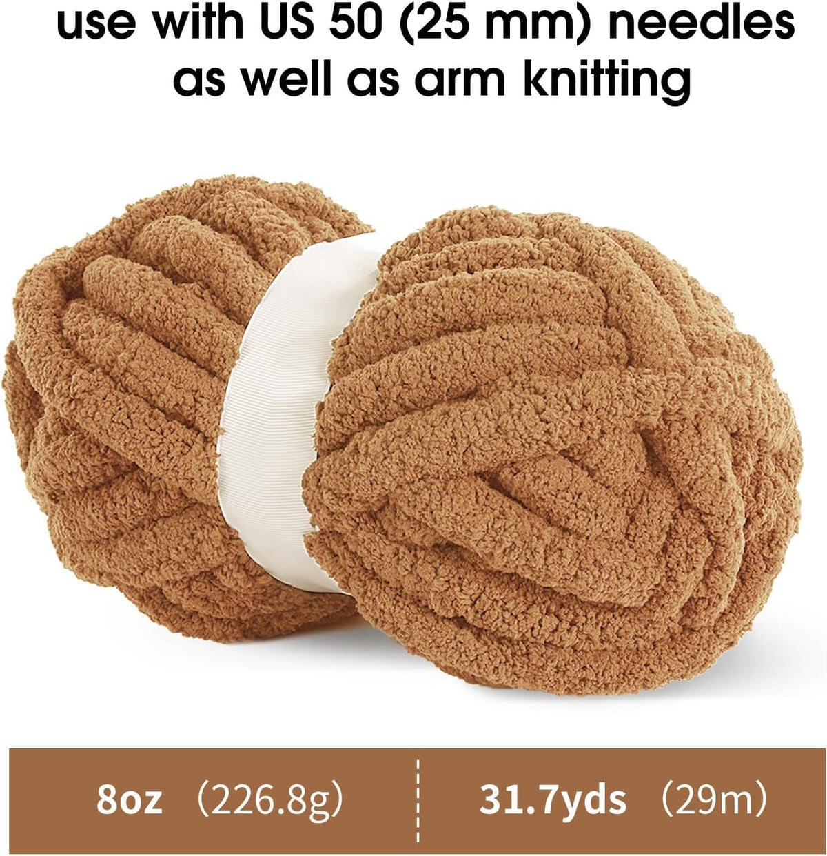 Hombys B0CPLTSRT4 chunky chenille yarn - image 2