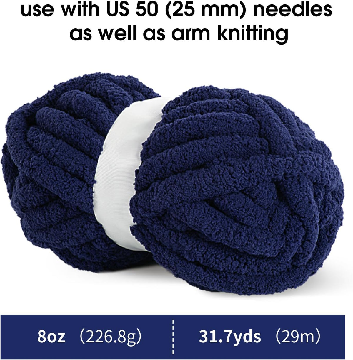 Hombys B0CPLVBQSG chunky chenille yarn - image 2