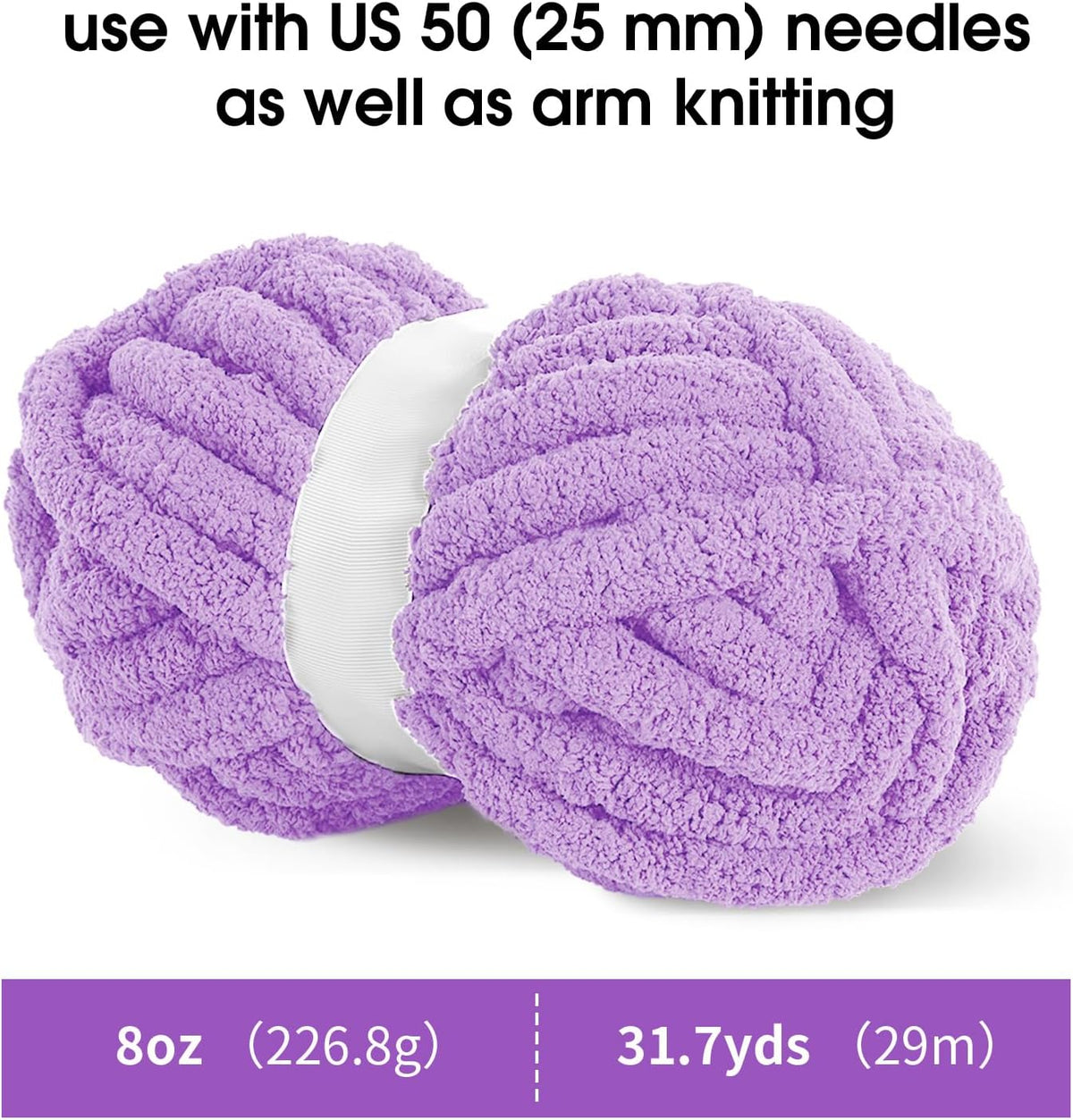 Hombys B0CPLVGP8K chunky chenille yarn - image 3