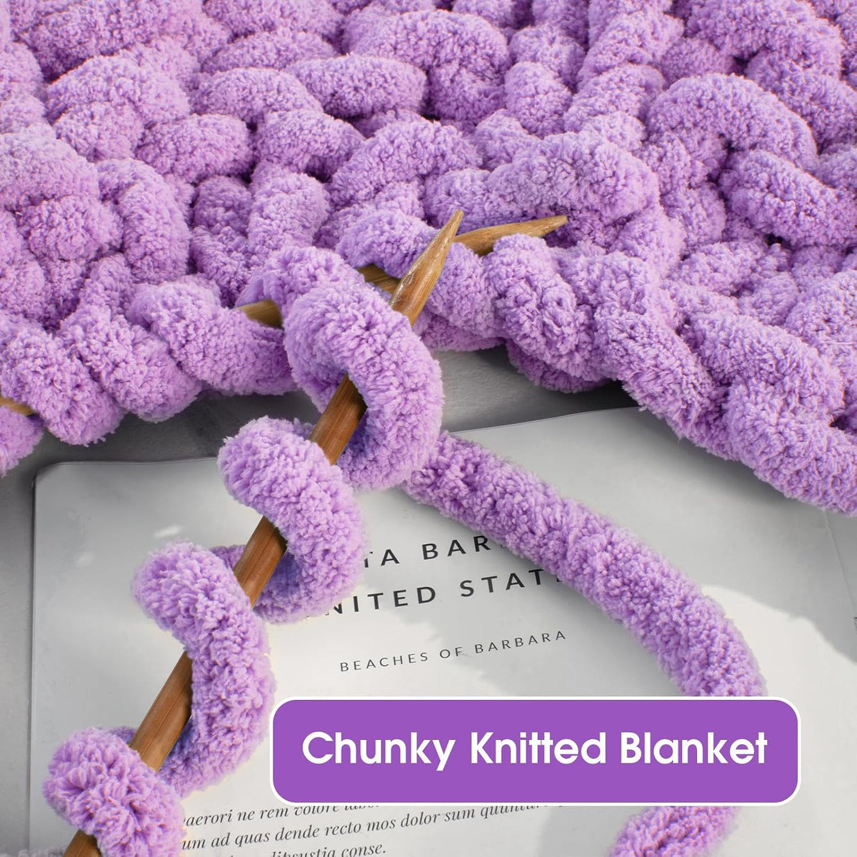 Hombys B0CPLVGP8K chunky chenille yarn - image 5