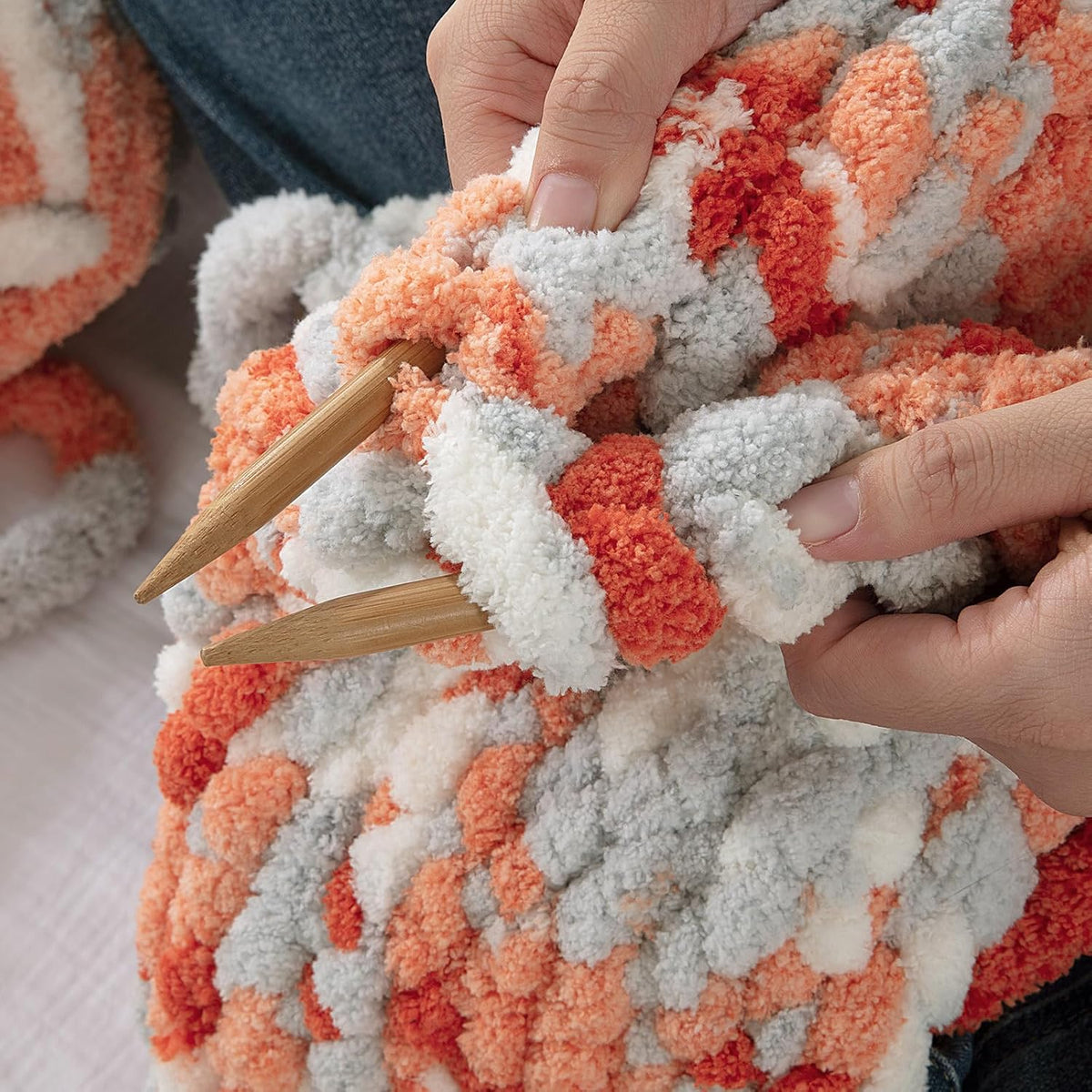 Hombys B0CPLVYB5Y chunky chenille yarn - image 4