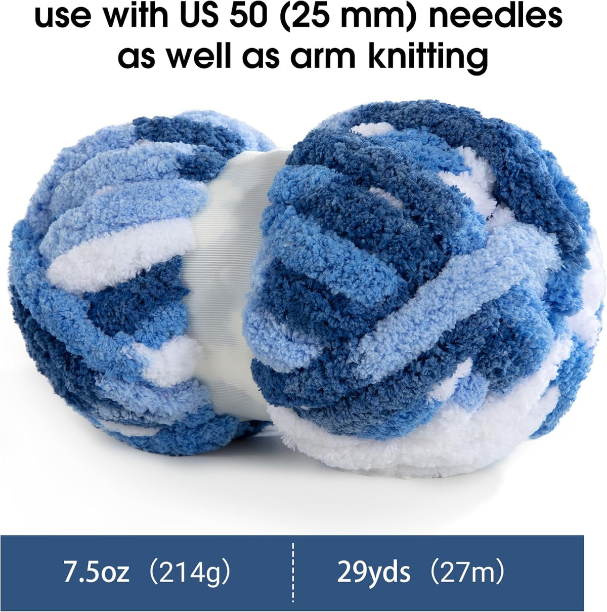 Hombys B0CPLW2SB9 chunky chenille yarn - image 2