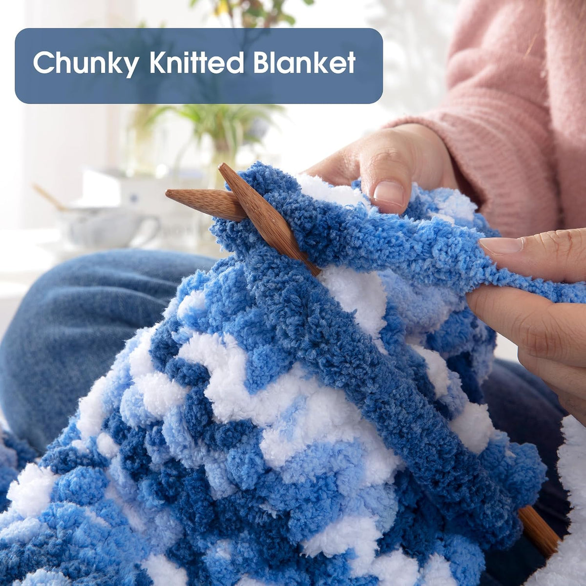 Hombys B0CPLW2SB9 chunky chenille yarn - image 3