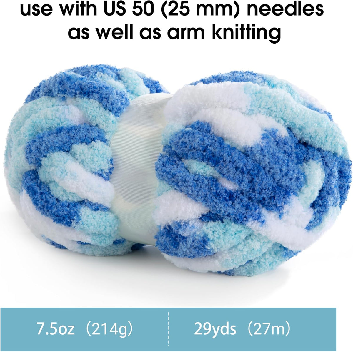 Hombys B0CPLW8LB2 chunky chenille yarn - image 2
