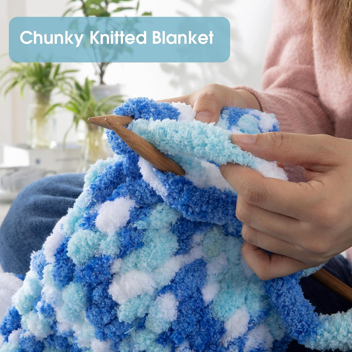 Hombys B0CPLW8LB2 chunky chenille yarn - image 3