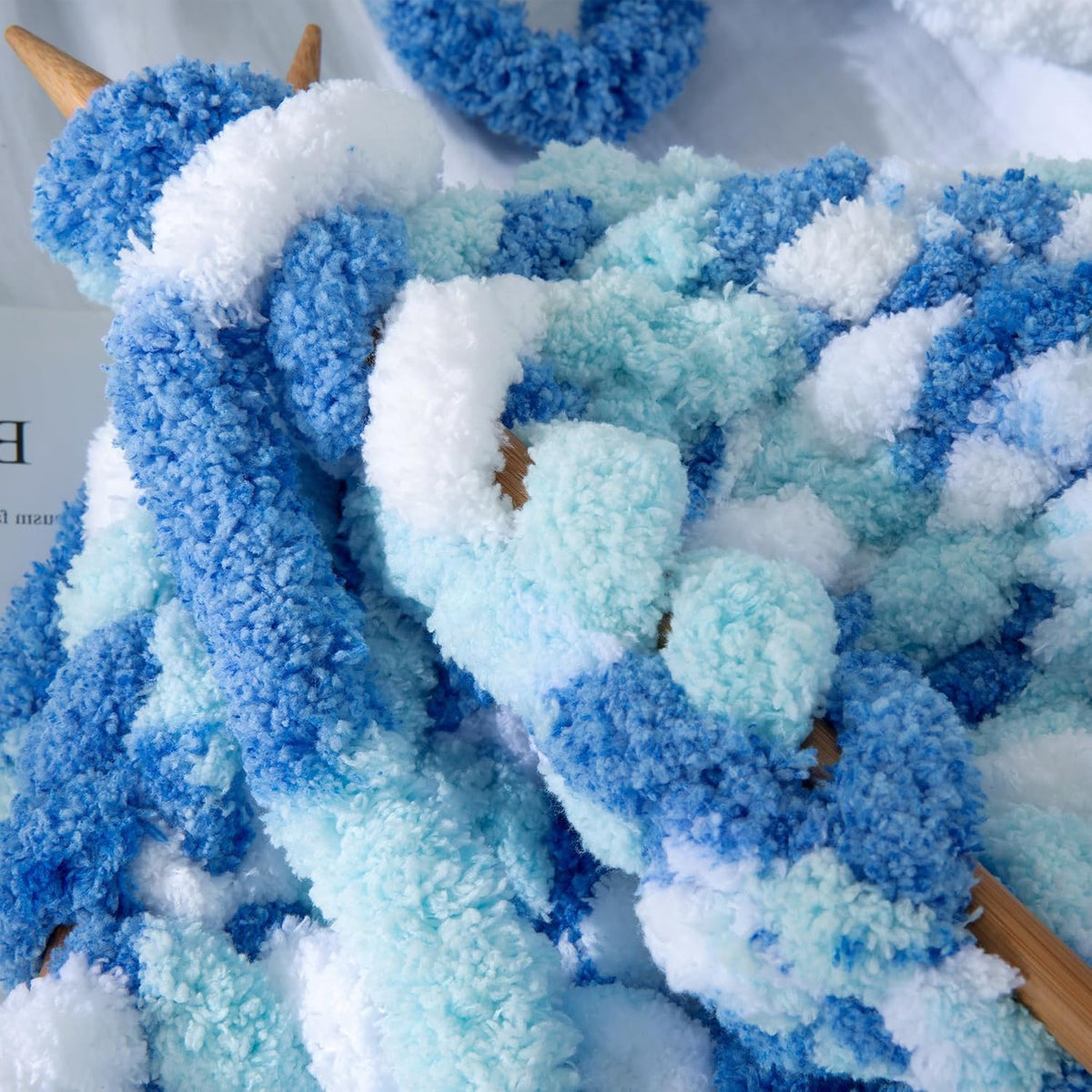 Hombys B0CPLW8LB2 chunky chenille yarn - image 4