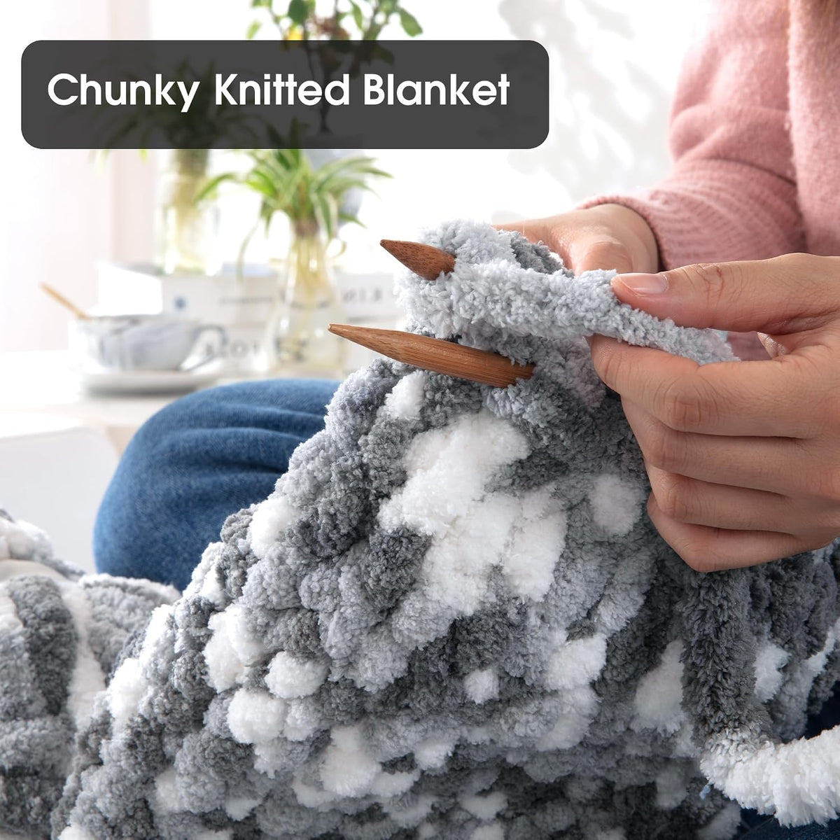 Hombys B0CPLW8R9D chunky chenille yarn - image 3