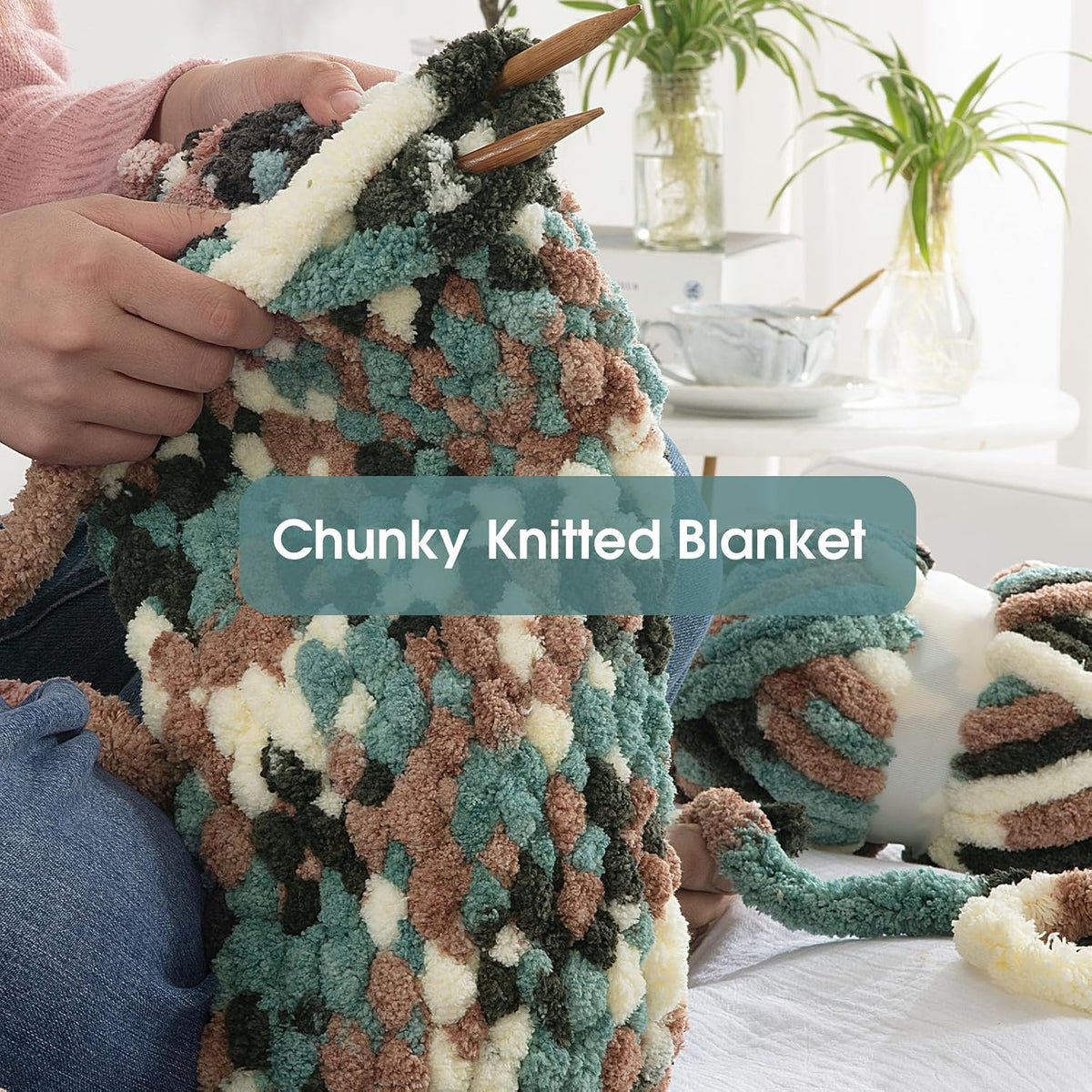Hombys B0CPLWQC5W chunky chenille yarn - image 5
