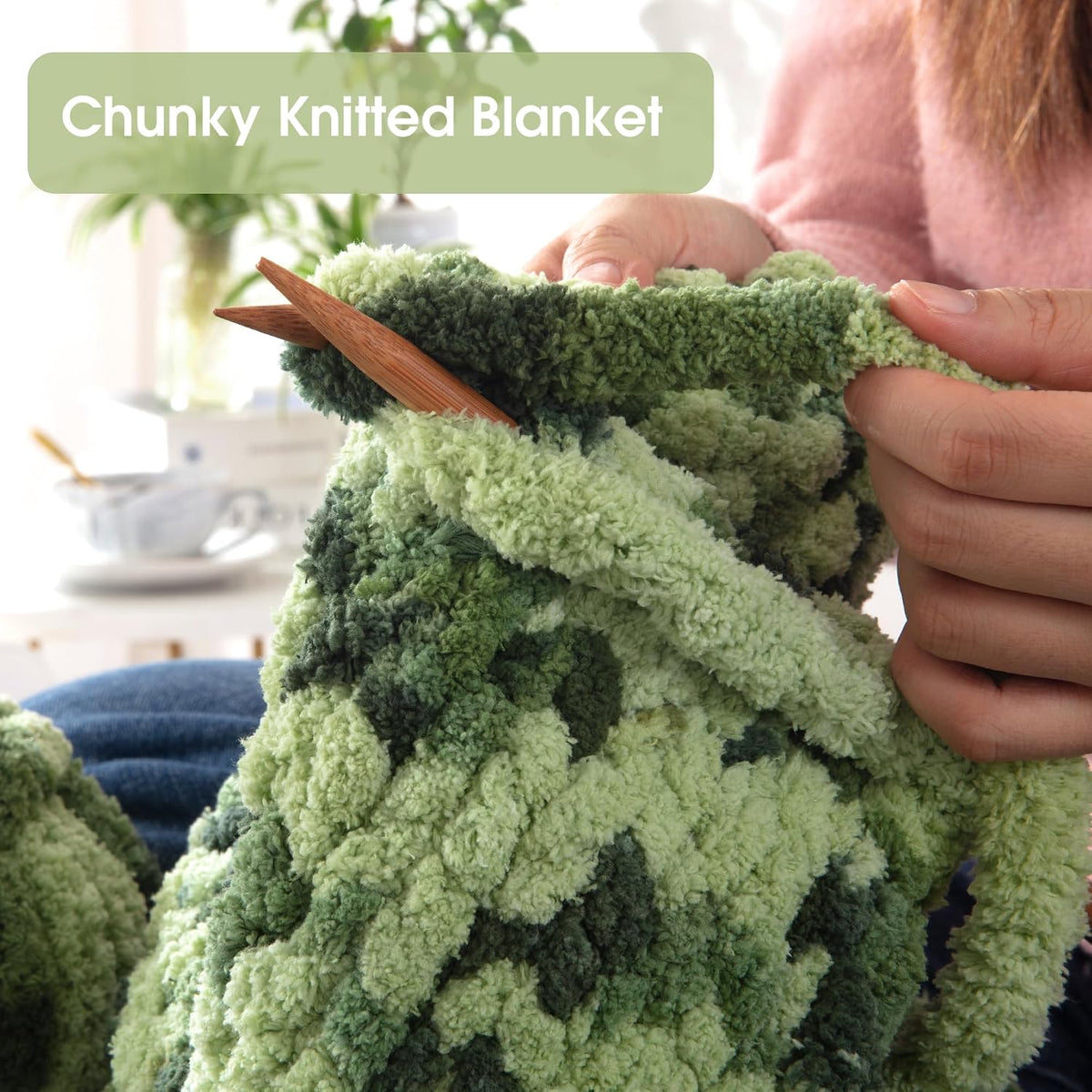Hombys B0CPLWT2PG chunky chenille yarn - image 3