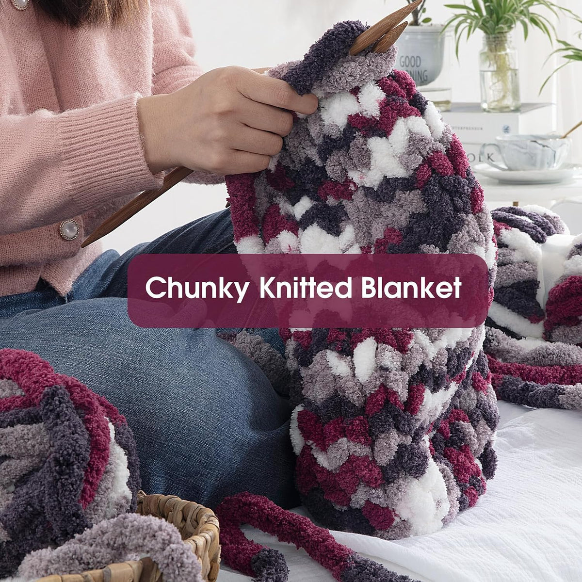 Hombys B0CPLY63PR chunky chenille yarn - image 5
