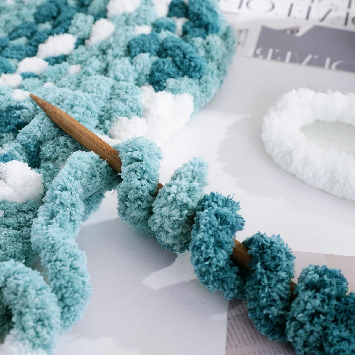 Hombys B0CVXFG2J7 chunky chenille yarn - image 7