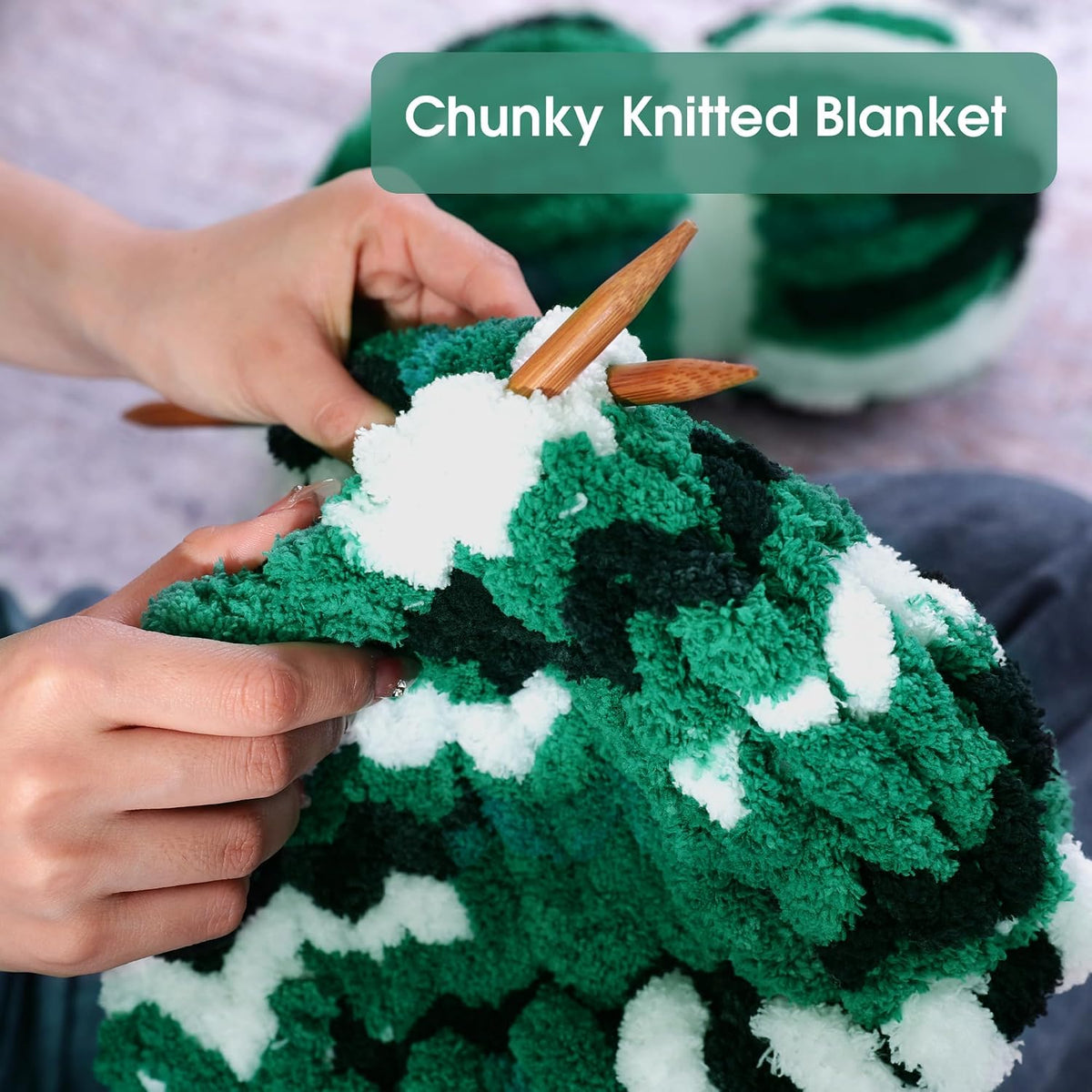 Hombys B0CVXGMKXN chunky chenille yarn - image 4