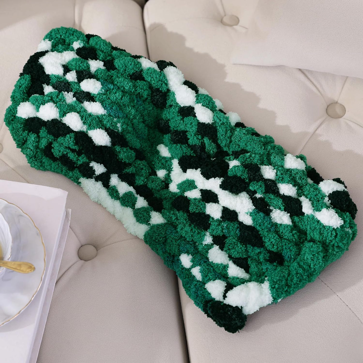 Hombys B0CVXGMKXN chunky chenille yarn - image 5