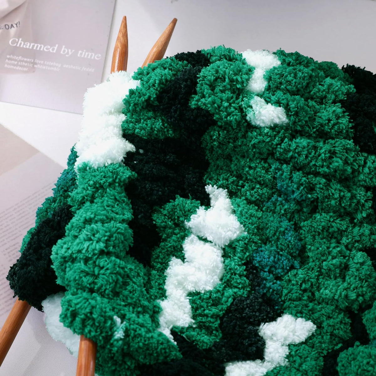 Hombys B0CVXGMKXN chunky chenille yarn - image 7