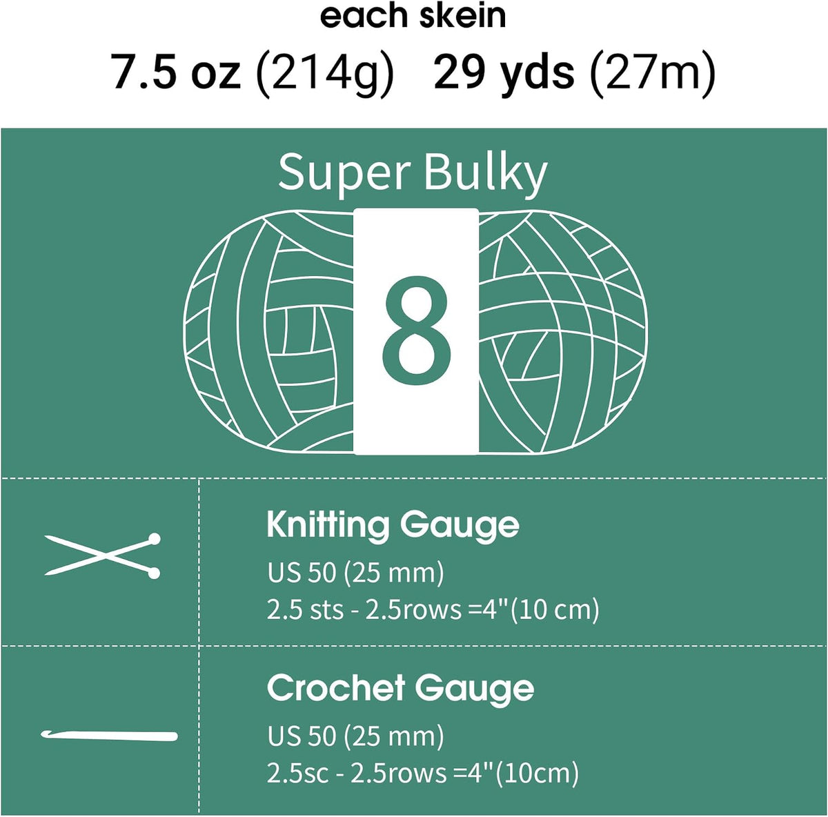 Hombys B0CVXGMKXN chunky chenille yarn - image 9
