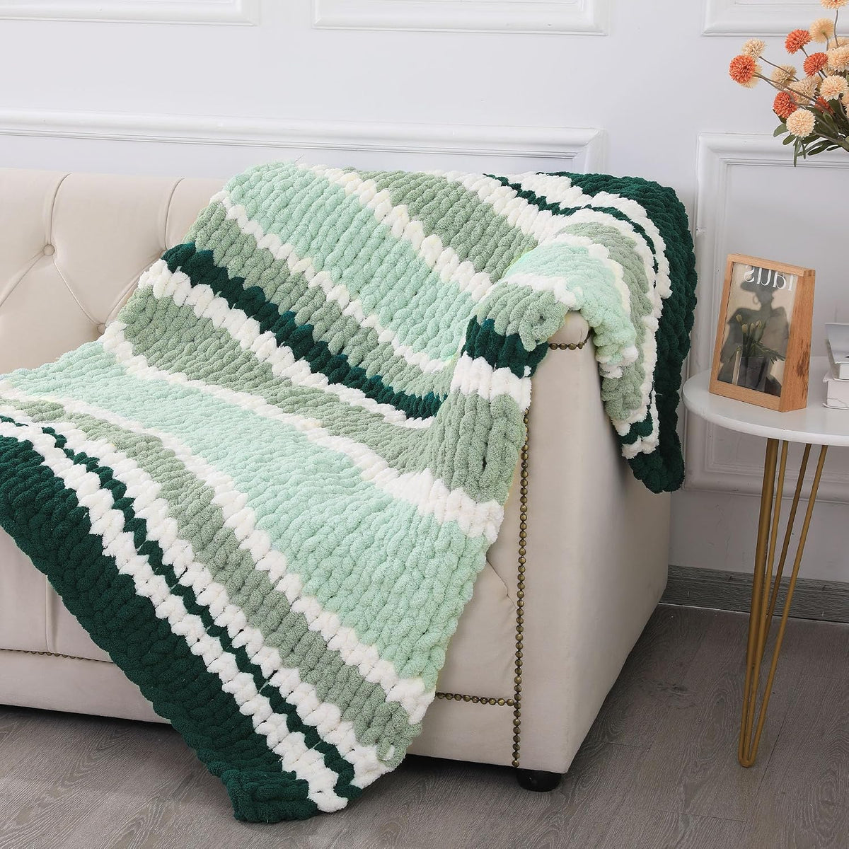 Hombys B0DQ85SMF6 chunky chenille yarn - image 2